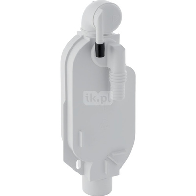 Syfon podtynkowy Geberit do dwóch urządzeń, ze skrzynką do montażu w ścianie: d=50mm