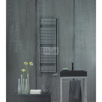 Grzejnik drabinkowy ZEHNDER Virando Bow, wym. 1866 x 493 mm, kolor chrom, moc 828W