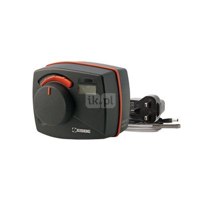 CRA215 sterownik 24V, zakres temperatur-5-95'C moment-6Nm, wtyczka UK