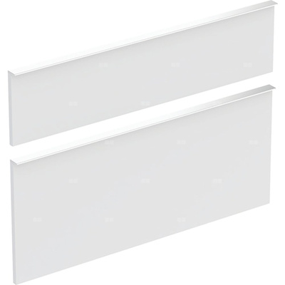 Zestaw frontów szuflad do dolnej szafki pod umywalkę GEBERIT iCon, kol. biały matowy szer.900 mm