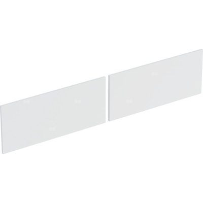 Zestaw frontów szuflad do dolnej szafki pod umywalkę GEBERIT, kol. biały szer.1600 mm