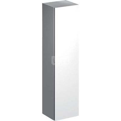 Wysoka szafka Geberit Xeno², z drzwiami i lustrem wewnętrznym: 40x170x35.1cm, Biały