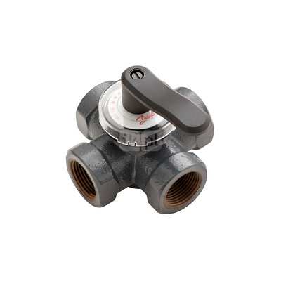 Zawór HRE 4 PN6 32/16 obrotowy, 4-drogowy Rp1 1/4 do układów centralnego ogrzewania