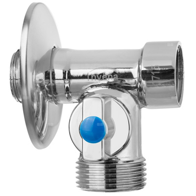 Zawór kulowy trójdrogowy