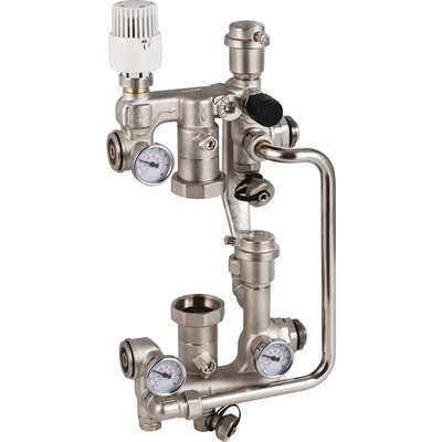 Regulator temperatury Geberit do rozdzielacza: G1" niklowany