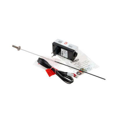 Aktywna anoda tytanowa (duża) z zasilaczem i śrubą M8 (bez korka)