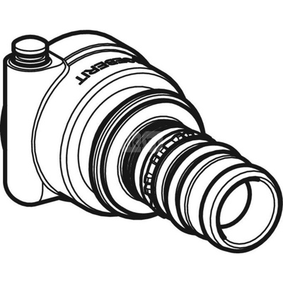 Złączka przejściowa  GEBERIT Mepla do Compact MS, mosiądz x DN 20 (compact ms x końcówka wciskowa)