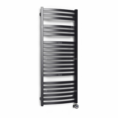 CONCEPT Grzejnik el. Sydney 960/400, czarny mat, podł ES, kabel prosty bez wtyczki z maskownicą