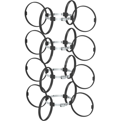 Zestaw 4 obejm montażowych pp-flex fi100mm