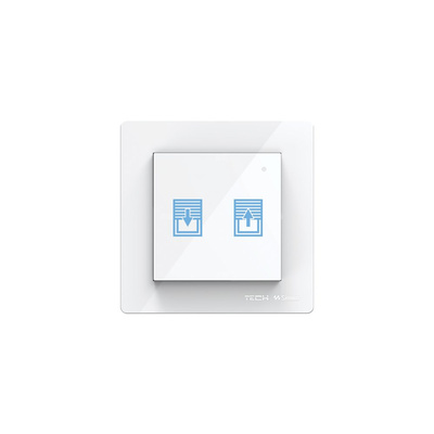 Włącznik rolet FRAME FZ-02m, komunikacja przewodowa Sinum SBUS, kolor Biały