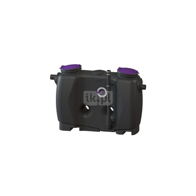 Separator tłuszczu EasyClean free | Direct | NS 4 | Z wziernikiem | Bez króćca do napełniania | Bez SonicControl