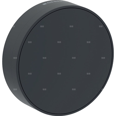 Rozetka funkcyjna Geberit Split do zestawu odpływowo-przelewowego, czarny mat