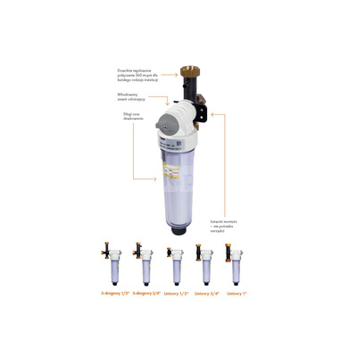 Urządzenie dozujące EasyPhos, przyłącze 1/2'', 3-drogowy