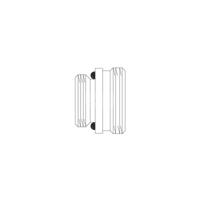 Nypel samouszczelniający, do Multiflex V 1/2GZx3/4GZ stożkowouszczelnianych, mosiądz surowy, (kpl.=10 szt.)