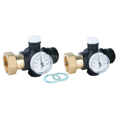 Zawór odpowietrzający c. o. AFRISO do PROCALIDA EF1 z termometrami 1''