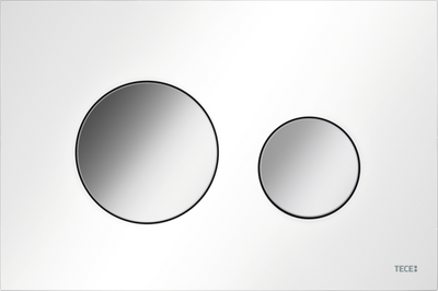 Przycisk spłukujący do WC TECELOOP biały/chrom połysk 9240927