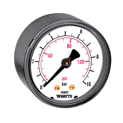 Manometr aksjalny G1/8 0-10bar  M3A-ABS 40 0-10 G1/8C/D+C+QK+QL PS.