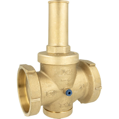 Regulator ciśnienia wody AFRISO BPR 409 mosiądz, GW 4'', 25 bar
