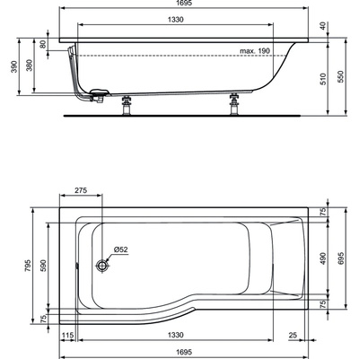 CONNECT AIR WANNA 170X80 LH