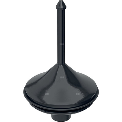 Korek zaworu Geberit do zestawu odpływowo-przelewowego do umywalki Clou, model oszczędzający przestrzeń