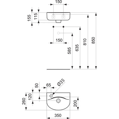 CONNECT ARC UMYWALKA 35X26