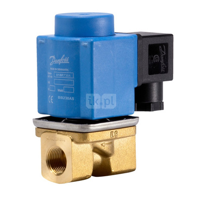 Zawór elektromagnetyczny EV251B, Funkcja: NC, G, 3/8, 1.500 m³/h, NBR