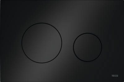 Przycisk spłukujący do WC TECELOOP czarny połysk 9240924