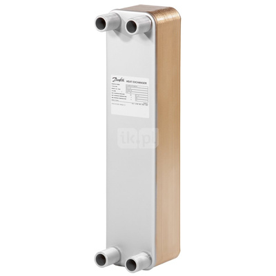 Mikropłytowy wymiennik ciepła XB37L-1, Il. płytek: 80, 16 bar, stal nierdzewna