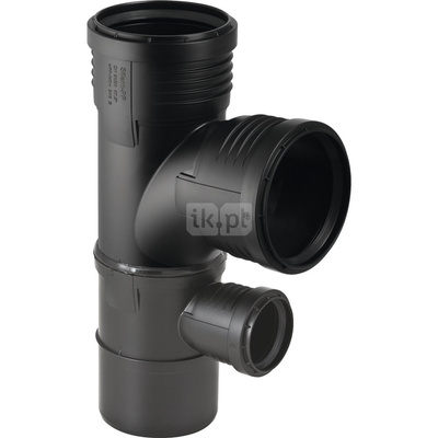 Trójnik podwójny Geberit Silent-PP 88.5st. d110/110/50 "łagodny"