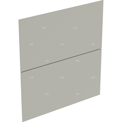Zestaw frontów szuflad (2 szt.) do szafki bocznej GEBERIT ONE, kol. szary matowy szer.450 mm