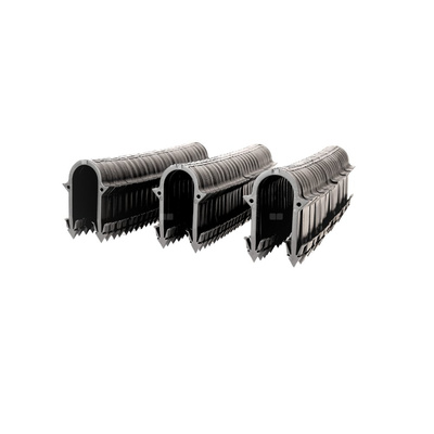 Spinki montażowe QIK K2 zgrzewane w ładunkach (10x25szt.) - 50mm