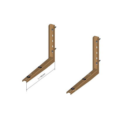 Zestaw wsporników do montażu na ścianie 700 MM do jednostki zewnętrznej THOR-GOTHA, MULTI 18-27