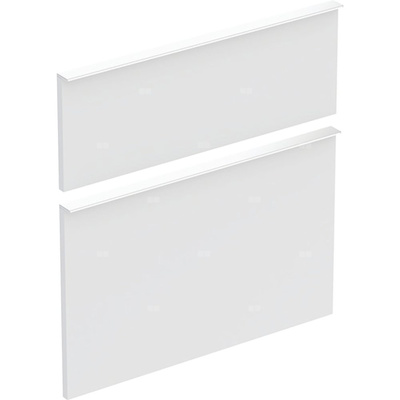 Zestaw frontów szuflad do dolnej szafki pod umywalkę GEBERIT iCon, kol. biały matowy szer.600 mm