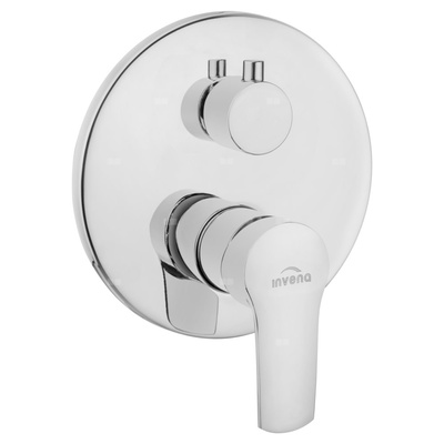 Podtynkowa bateria natryskowa 2-funkcyjna Verso chrom