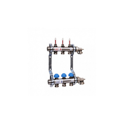 Rozdzielacz, stal, zasilanie góra 0-4l/min,w zestawie spust/odpowietrzenie HKV2013A-50-1" 0-4 VA09