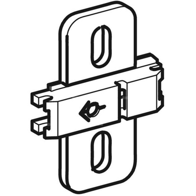 Płytka montażowa do zawiasu Geberit