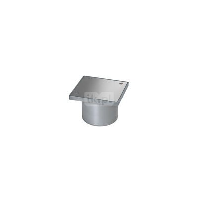 Kratka KESSEL kwadratowa ze stalowai nierdzewnej 150x150mm do wpustu