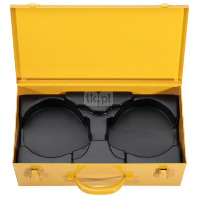 Skrzynka blaszana z wkładką