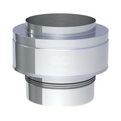 Osłona dwuścienna wylotu przewodu kominowego JEREMIAS 205-DWETN-AL32 160 mm