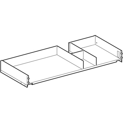 Szuflada Geberit do dolnej szafki pod umywalkę, prawa: Szerokość umywalki=90cm
