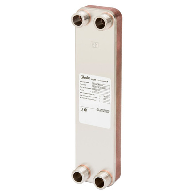 Wymiennik ciepla 1-stopniowy XB05M XB05M-1-50 PN25 G3/4, plyt: 50