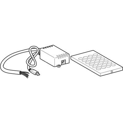 Jednostka sterująca LED do podświetlanego lustra Keramag Silk