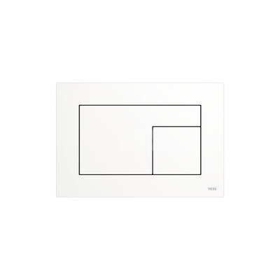 Przycisk spłukujący do stelaża (Mechaniczny) TECE velvet tworzywo, kolor biały (bianko kos)