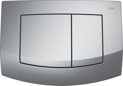 Przycisk spłukujący do WC podwójny TECEAMBIA chrom mat 9240225
