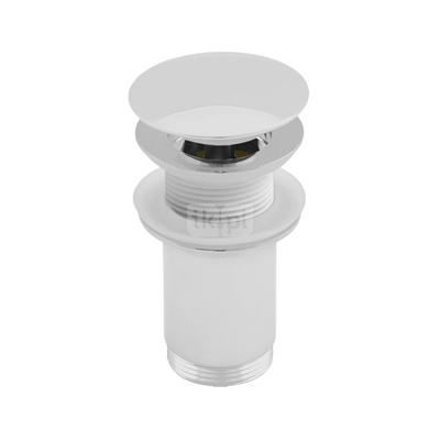 Zestaw odpływowy do umywalki PERFEXIM SPMWK01OW biały 2 3/4'', przycisk duży okrągły wypukły