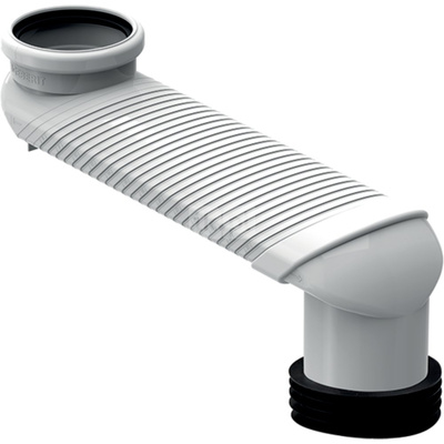 Zestaw kolan odsadzkowych Geberit do stojącej miski WC: Biały-alpin