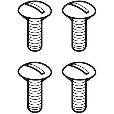 Zestaw śrub mocujących do podświetlanego lustra Keramag Silk