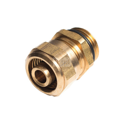 Śrubunek TECE flex dwuczęściowy, mosiądz, 20 mm x 1/2'' (zz x GW)