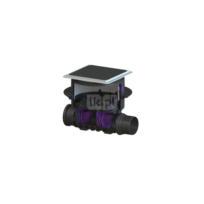 Zawór zwrotny KESSEL Staufix SWA, czarna pokrywa DN 150 ev016084