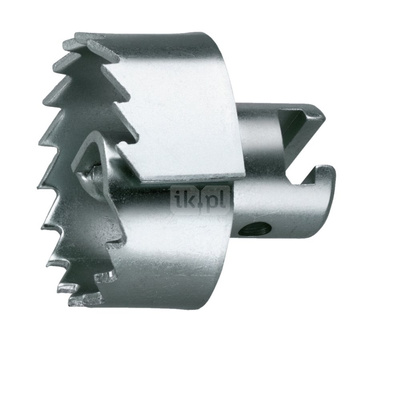 Głowica do cięcia piłą spiralną z sprzęgiem 22 mm, D=45 mm